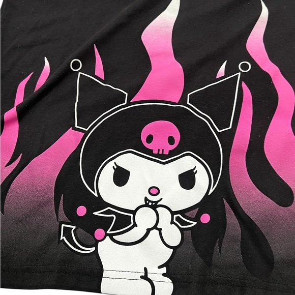 Hot topic Kuromi size Large long sleeve black tshirt - Picture 3 of 6